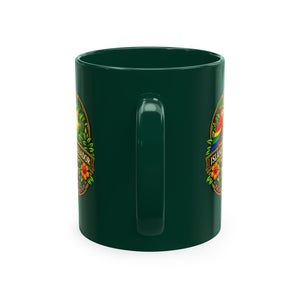 Tropical Parrot Coffee Mug — "Island Ambassador" Ceramic Cup