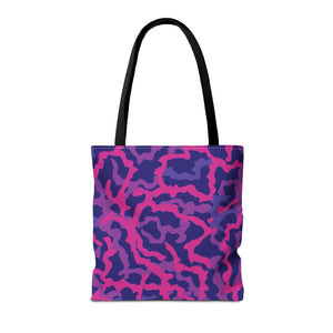 Coral Threads/Heatwave Tote Bag - 3 Sizes