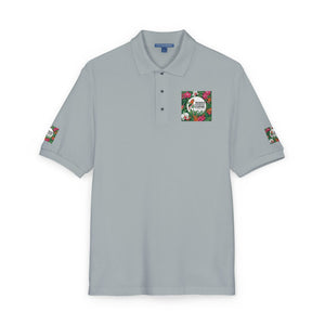 ‘Good Vibes’ Embroidered Polo ~ Tropics Lifestyle Coffee Logo, Many Colors
