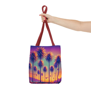 Sunset Palms Tote Bag - 3 Sizes