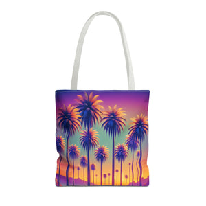 Sunset Palms Tote Bag - 3 Sizes