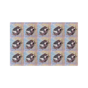 Microfiber Coffee/Tea Towel — Coastal Black Oyster Pearl