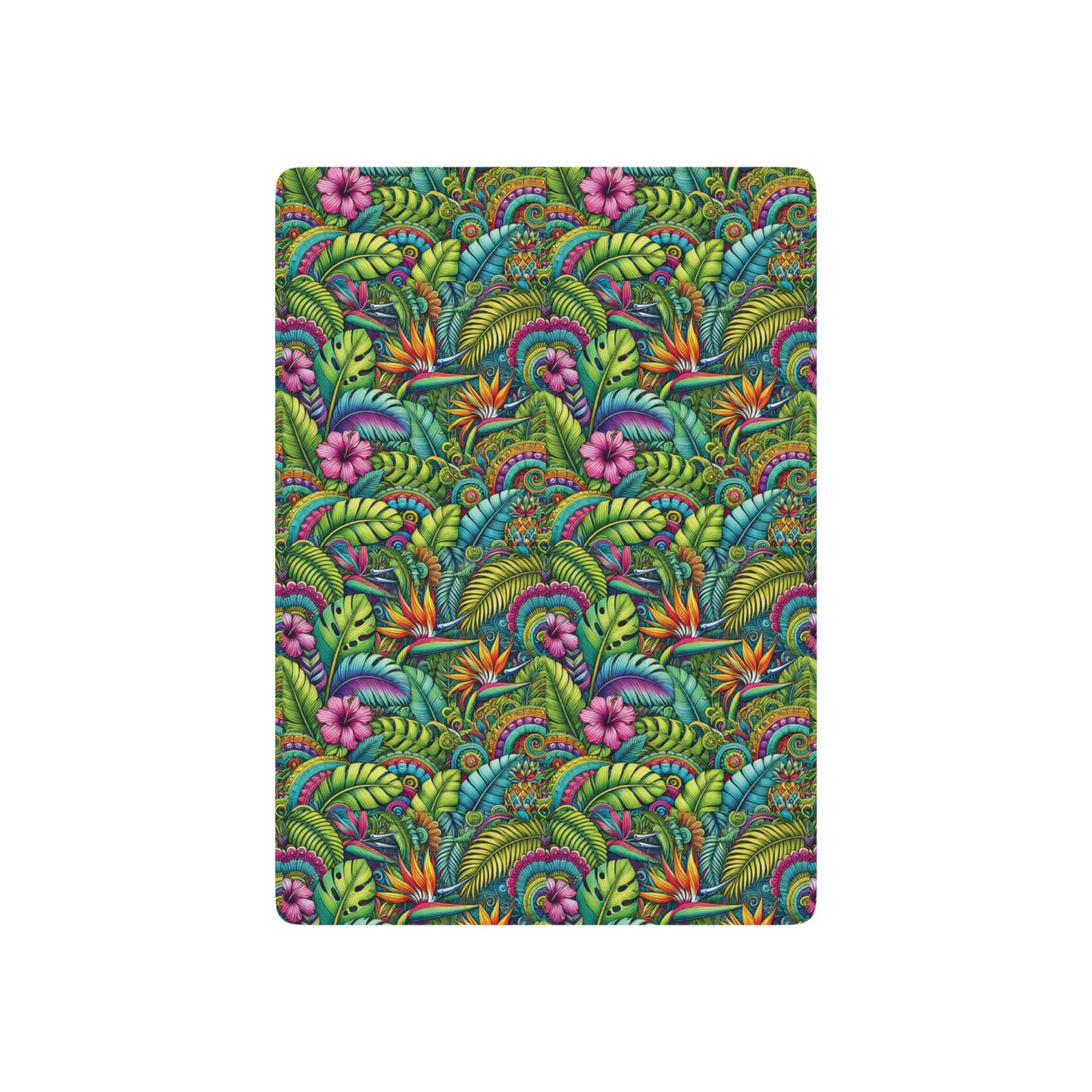 Poker Playing Cards - Rainforest Flower Pop