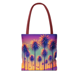 Sunset Palms Tote Bag - 3 Sizes