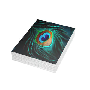 Tropical Peacock Eye Postcard Bundles (envelopes included) ~ 4 sizes