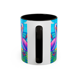Accent Color Coffee Mug, Many Colors - 11oz & 15oz / Pelican Party