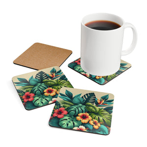 Coaster Set/4 - Exotic Flora