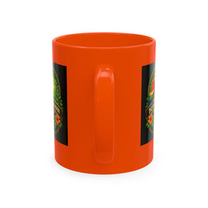 Tropical Parrot Coffee Mug — "Island Ambassador" Ceramic Cup