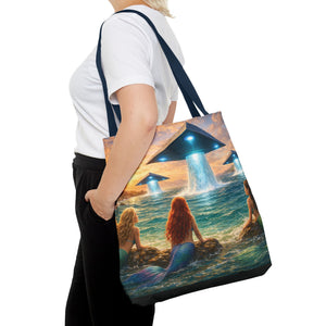 UFOs & Mermaids Tote Bag - 3 Sizes
