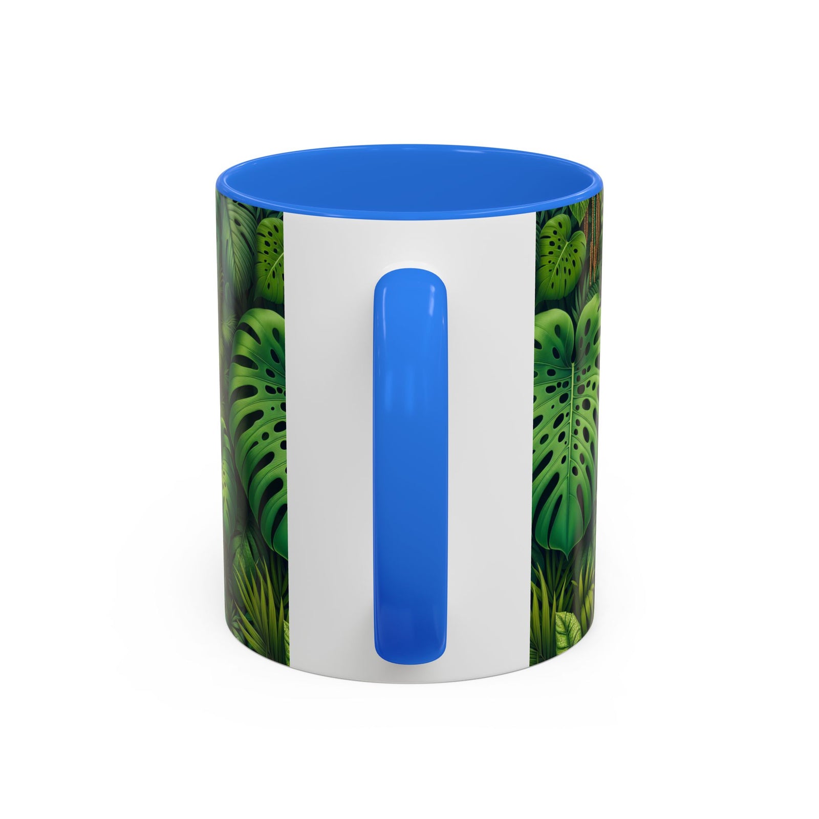 Accent Color Coffee Mug, Many Colors - 11oz & 15oz / Rainforest Greenery