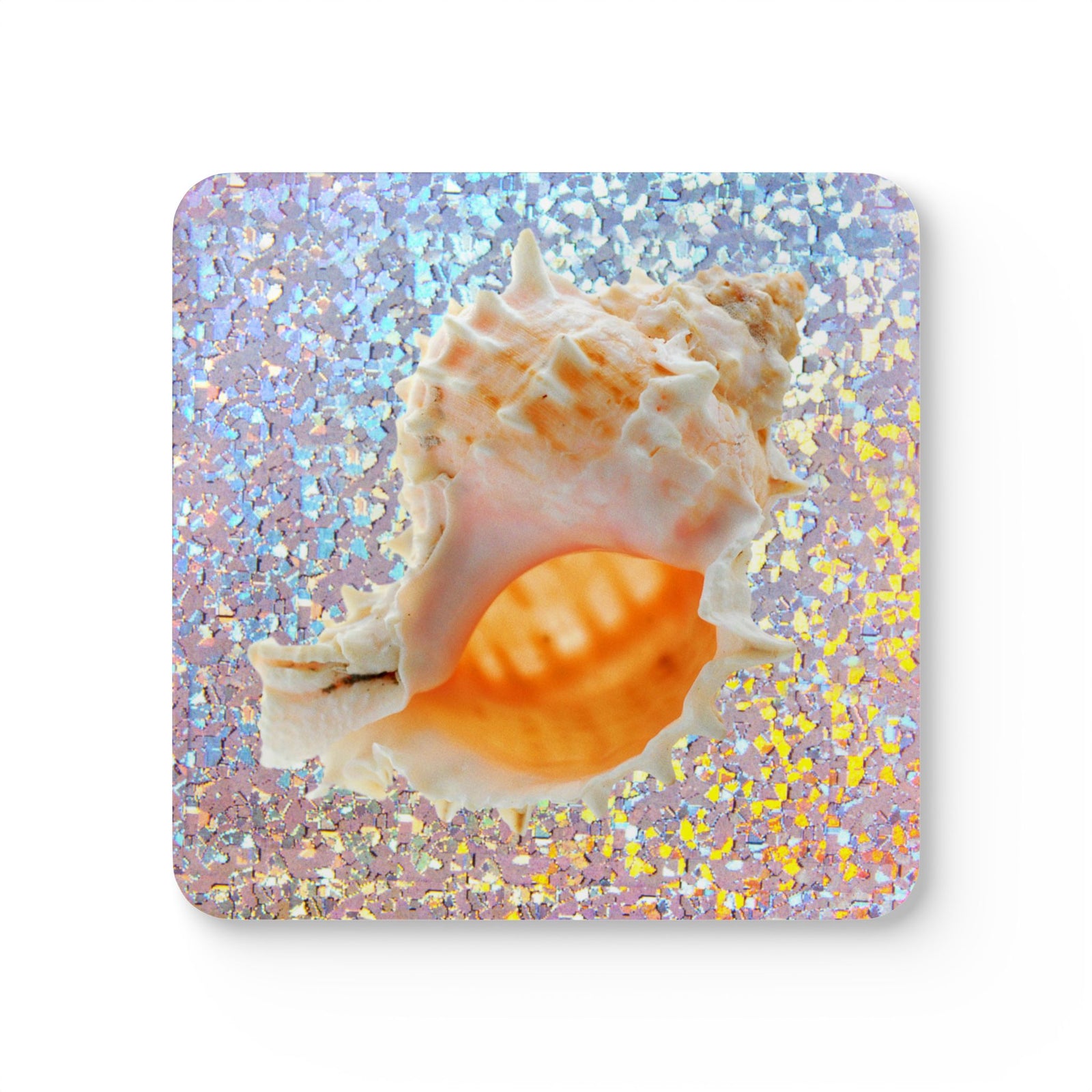 Coaster Set/4- Disco Conch