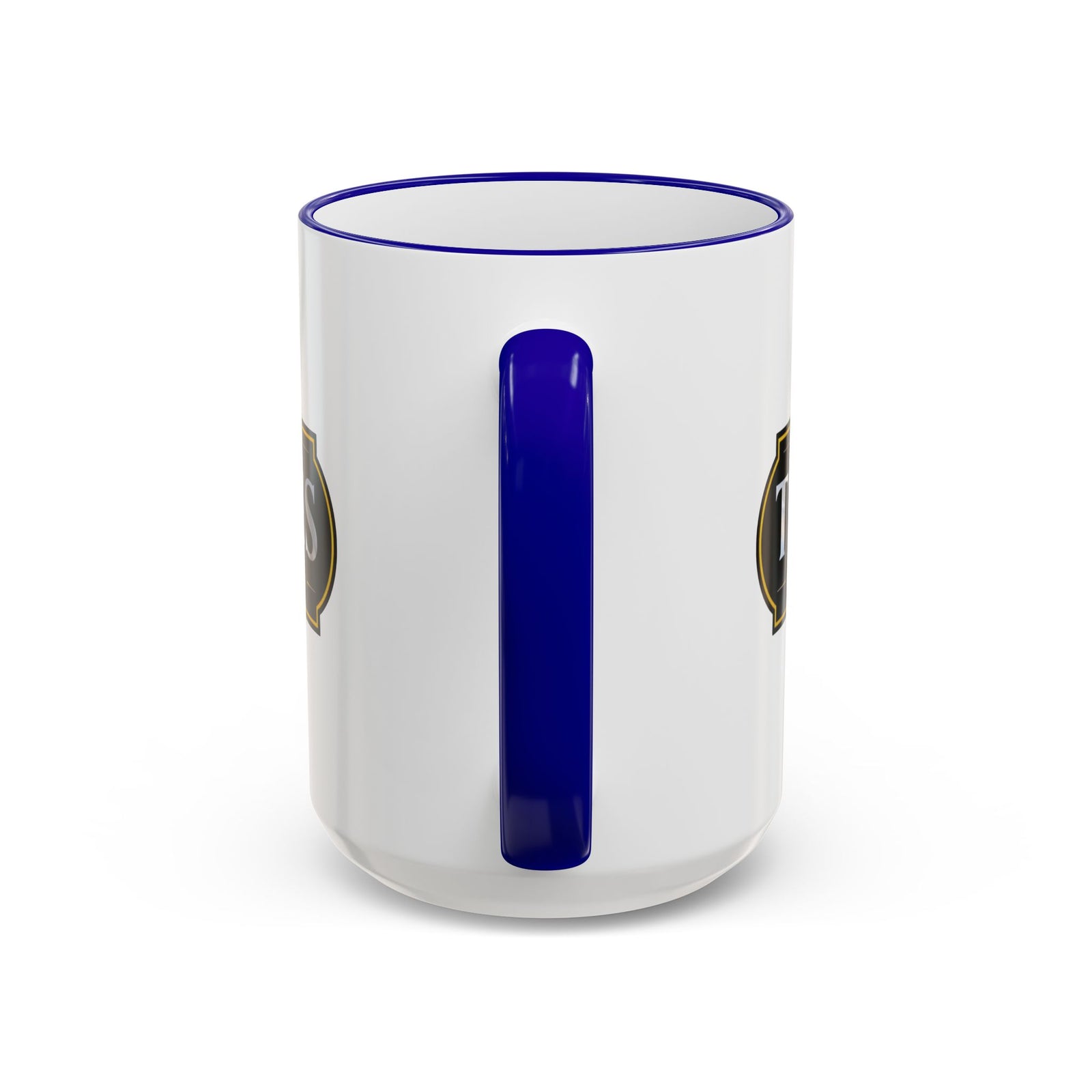 Accent Rim & Handle Mug – Tropics Lifestyle Coffee, Deco Long Logo