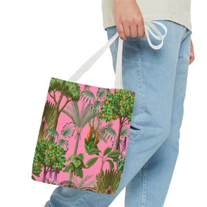 Rainforest Pinks Tote Bag - 3 Sizes