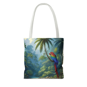 Sleeping Beauty Parrot Tote Bag - 3 Sizes