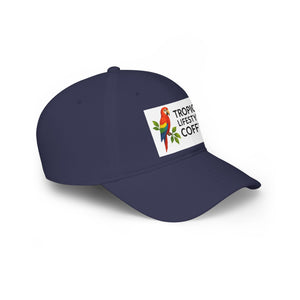 Tropics Lifestyle Coffee Cap — Parrot Logo Baseball Hat
