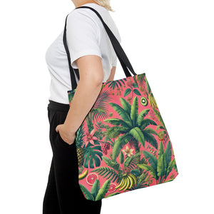 More Tropical Fruit/Coral Tote Bag - 3 Sizes
