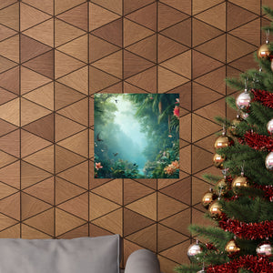 Tropical Rainforest Poster, Matte ~ Another Day in Paradise