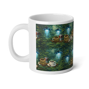 20oz Coffee Forest Jumbo Mug — UFOs & Coffee Beans