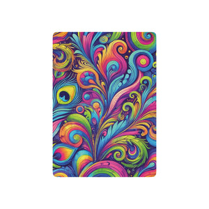 Poker Playing Cards - Feather Currents Pop