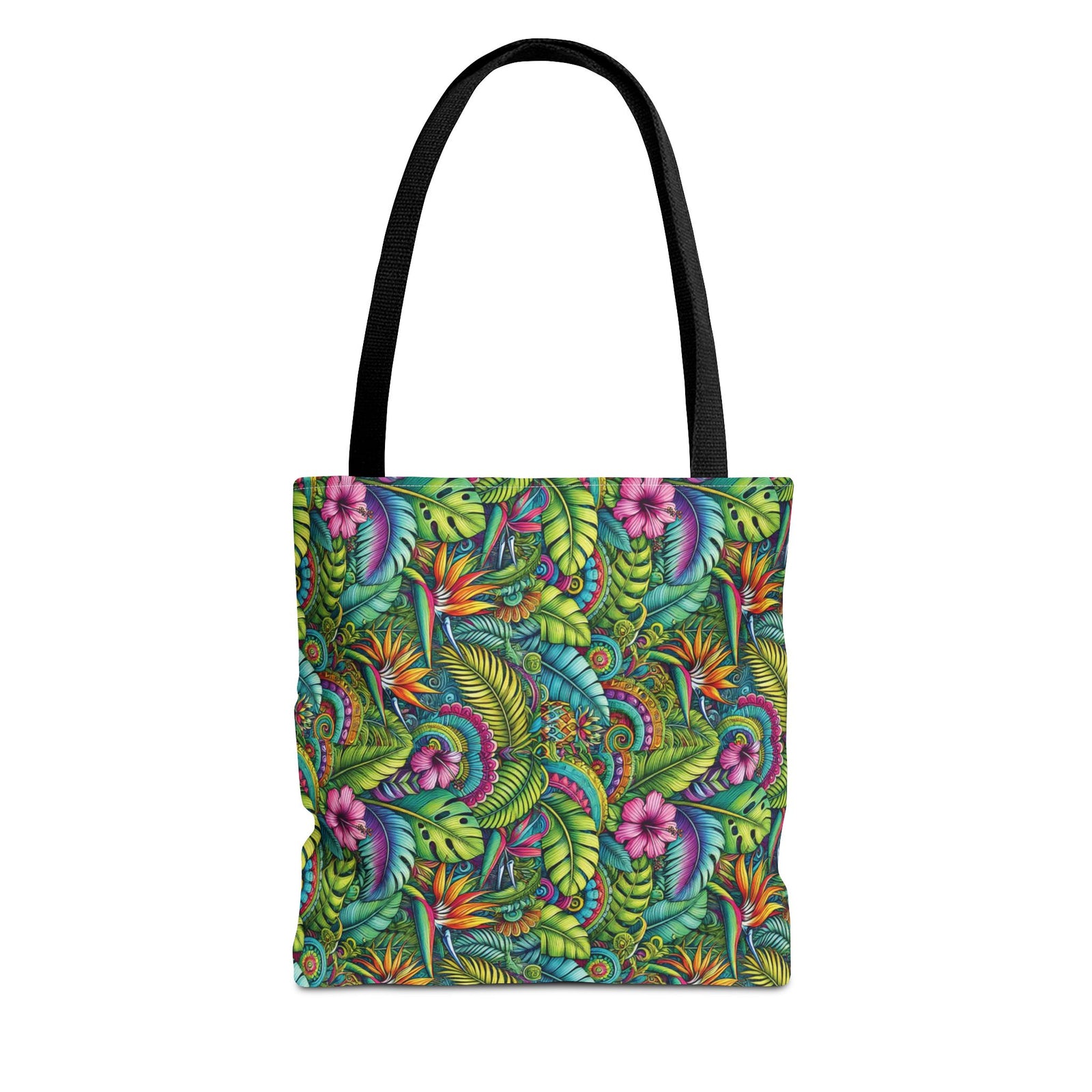Rainforest Blooms Tote Bag - 3 Sizes