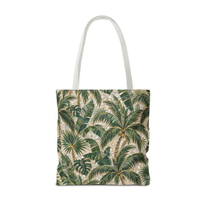 Tropical Palms MosaicTote Bag – Vintage Beach Market Bag
