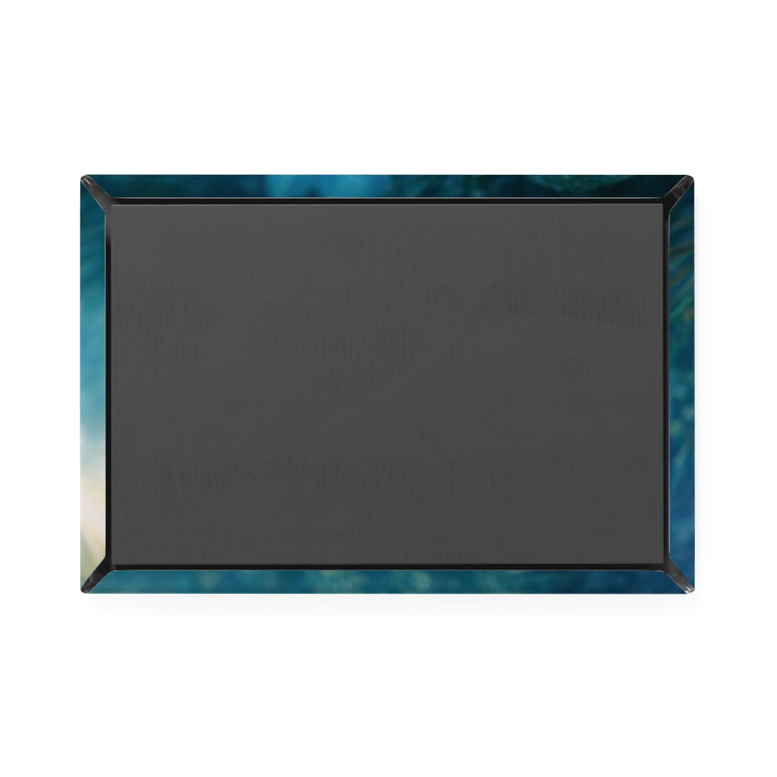 Ocean Orchids Flower Rectangle Magnet — Tropics Lifestyle Coffee Decorative Fridge Magnet