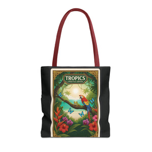 Tote Bag — Parrot Friends at Seashore, TLC Logo