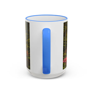 Accent Rim & Handle Mug — UFO & Tiger