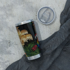 Vagabond 20oz Tumbler ~ Hollywood Regency Parrot