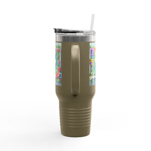 Insulated Travel Mug, 40oz / Tropical Margarita - Perfect for Outdoor Adventures
