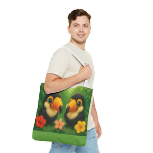 Baby Toucans Tote Bag - 3 Sizes