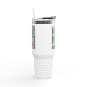 Insulated Travel Mug, 40oz / Tropical Margarita - Perfect for Outdoor Adventures