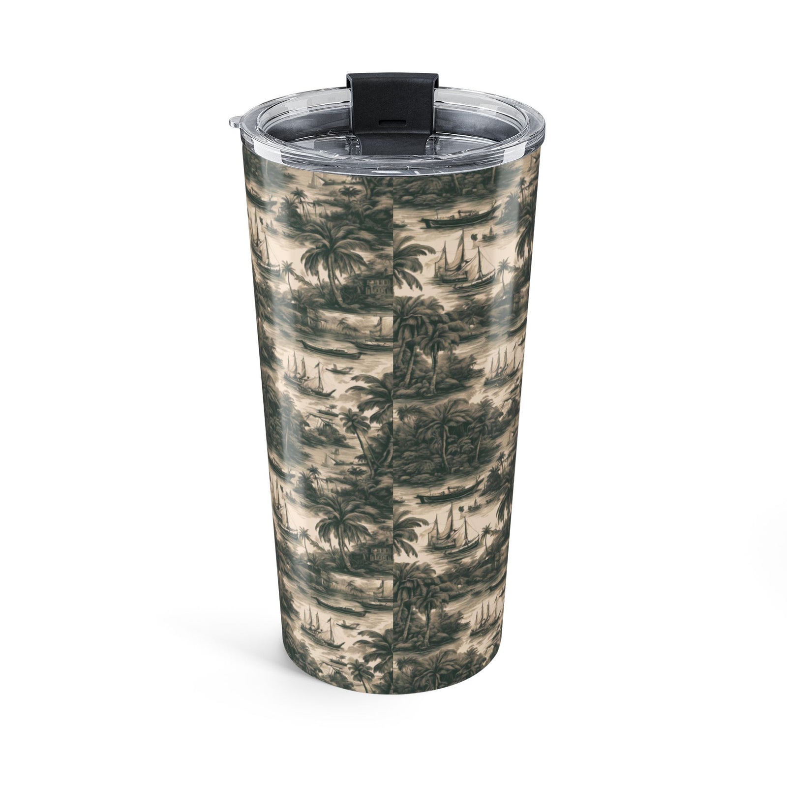 20oz Tumbler — Evergreen Travel Toile Travel Cup