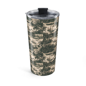 20oz Tumbler — Evergreen Travel Toile Travel Cup