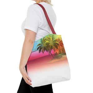 Watercolor Sunset Tote Bag - 3 Sizes