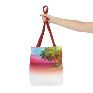 Watercolor Sunset Tote Bag - 3 Sizes