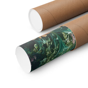 Tropical Rainforest Poster, Matte ~ Another Day in Paradise