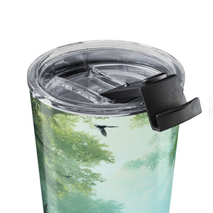 20oz Tumbler — Tropical Jungle Mist Paradise Travel Cup