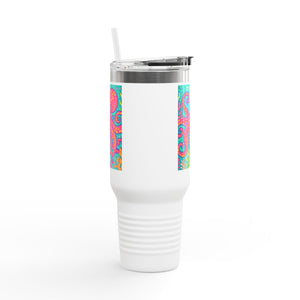 Insulated Travel Mug, 40oz / Kraken Joe, Red - Perfect for Outdoor Adventures