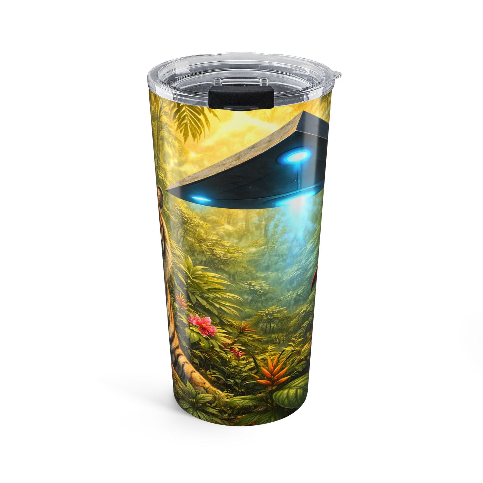 20oz Tumbler — UFO, Tiger & Toucan Insulated Travel Cup