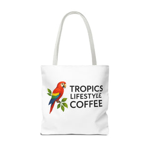 Tote Bag — Tropics Lifestyle Coffee Parrot Logo Tote