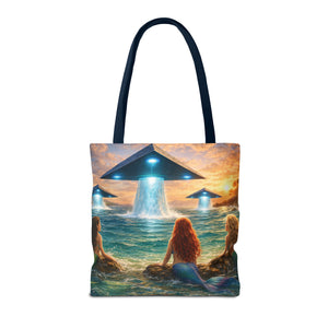 UFOs & Mermaids Tote Bag - 3 Sizes
