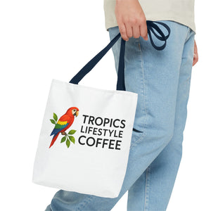 Tote Bag — Tropics Lifestyle Coffee Parrot Logo Tote