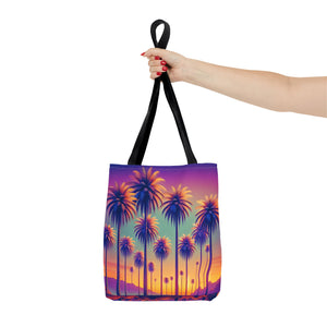 Sunset Palms Tote Bag - 3 Sizes