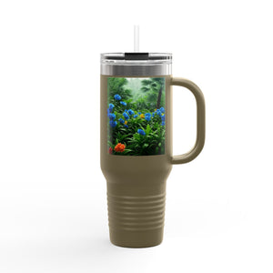 40oz Insulated Travel Mug / After the Rainforest Rain