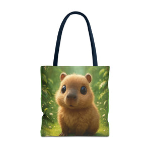 Baby Capybara Tote Bag - 3 Sizes