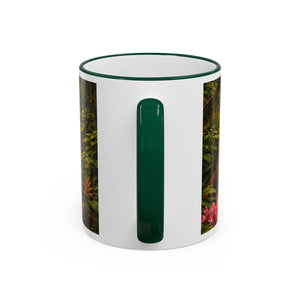 Accent Rim & Handle Mug — UFO & Tiger