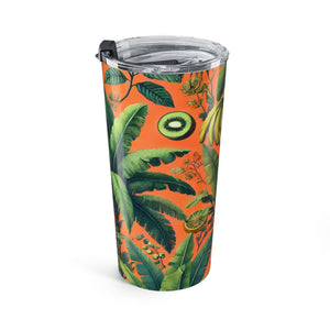 20oz Tumbler — Orange Palm Insulated Travel Cup