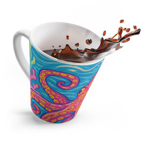 Latte White Mug - Kraken Joe