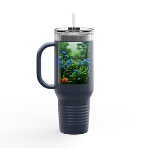 40oz Insulated Travel Mug / After the Rainforest Rain
